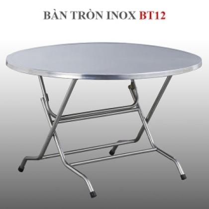 Bàn Tròn Inox BT 12