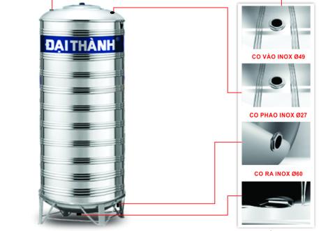 Bồn nước inox 6000 lít Tân Á Đại Thành