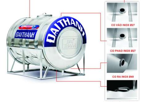 Bồn nước inox 500 lít Tân Á Đại Thành