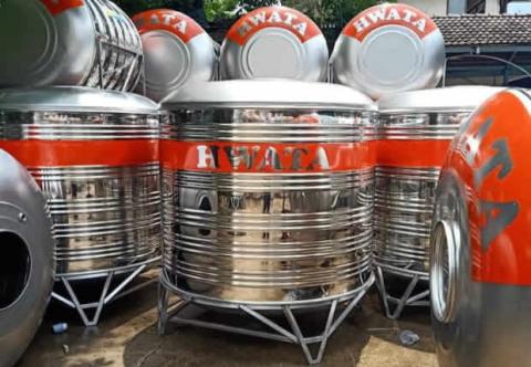 Bồn nước inox Hwata 2000L chính hãng