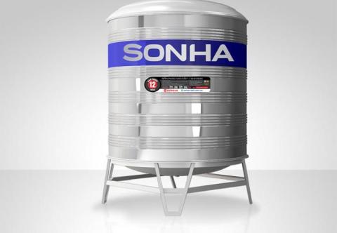 Bồn inox Sơn Hà 1000 lít chính hãng