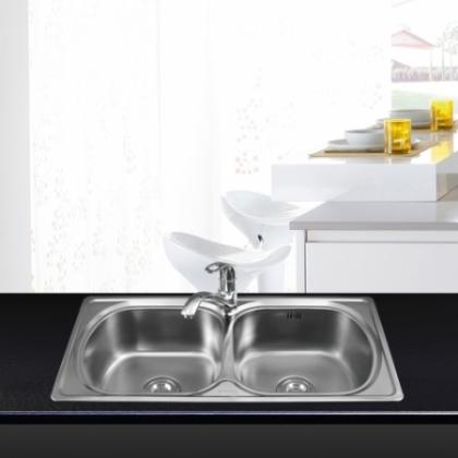 Chậu rửa Inox Sơn Hà 2H860S