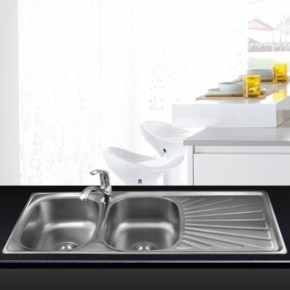 Chậu rửa Inox Sơn Hà 2HB1200