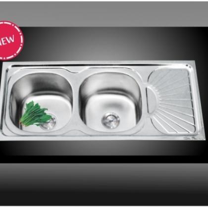Chậu rửa Inox Toàn Mỹ AS 2-A