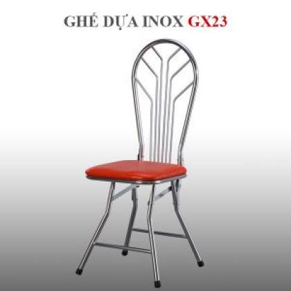 Ghế Dựa Inox Mặt Simili GX23