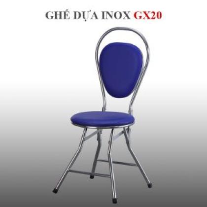 Ghế Dựa Inox Mặt Simili GX20