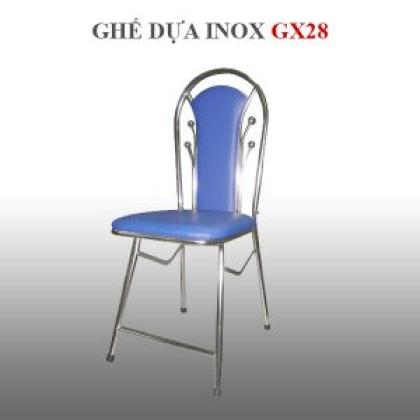 Ghế Dựa Inox Mặt Simili GX28