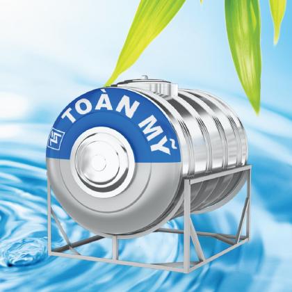 Bồn Nước Inox Toàn Mỹ 4000L Ngang