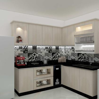 Kệ bếp inox 304 cửa Acrylic HWARC 08