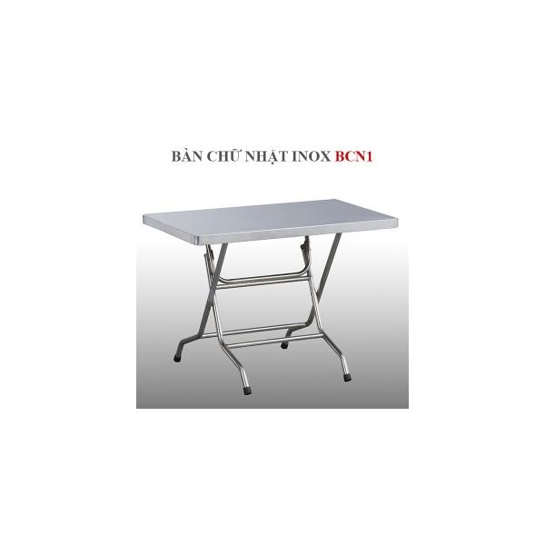 Bàn Chữ Nhật Inox BCN1