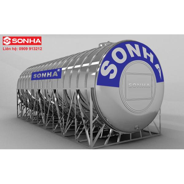 Bồn Nước Inox Sơn Hà 30000L Ngang