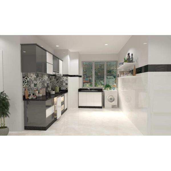 Kệ bếp inox 304 cửa Acrylic HWARC 05