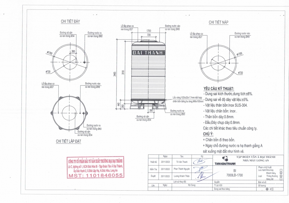 ban ve bon nuoc inox tan a dai thanh 7000l