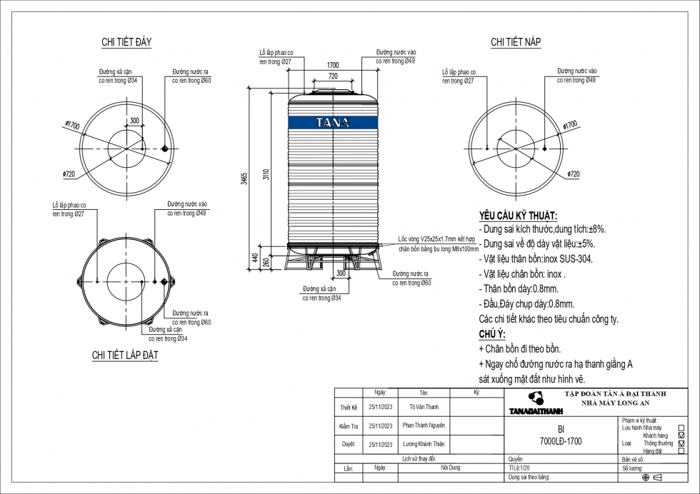 ban ve bon nuoc inox tan a dai thanh 7000l